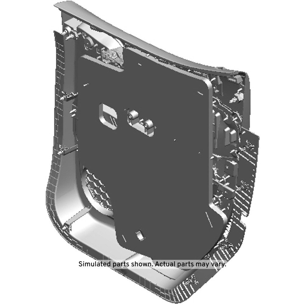 GM Genuine Parts Cocoa Rear Driver Side Door Trim