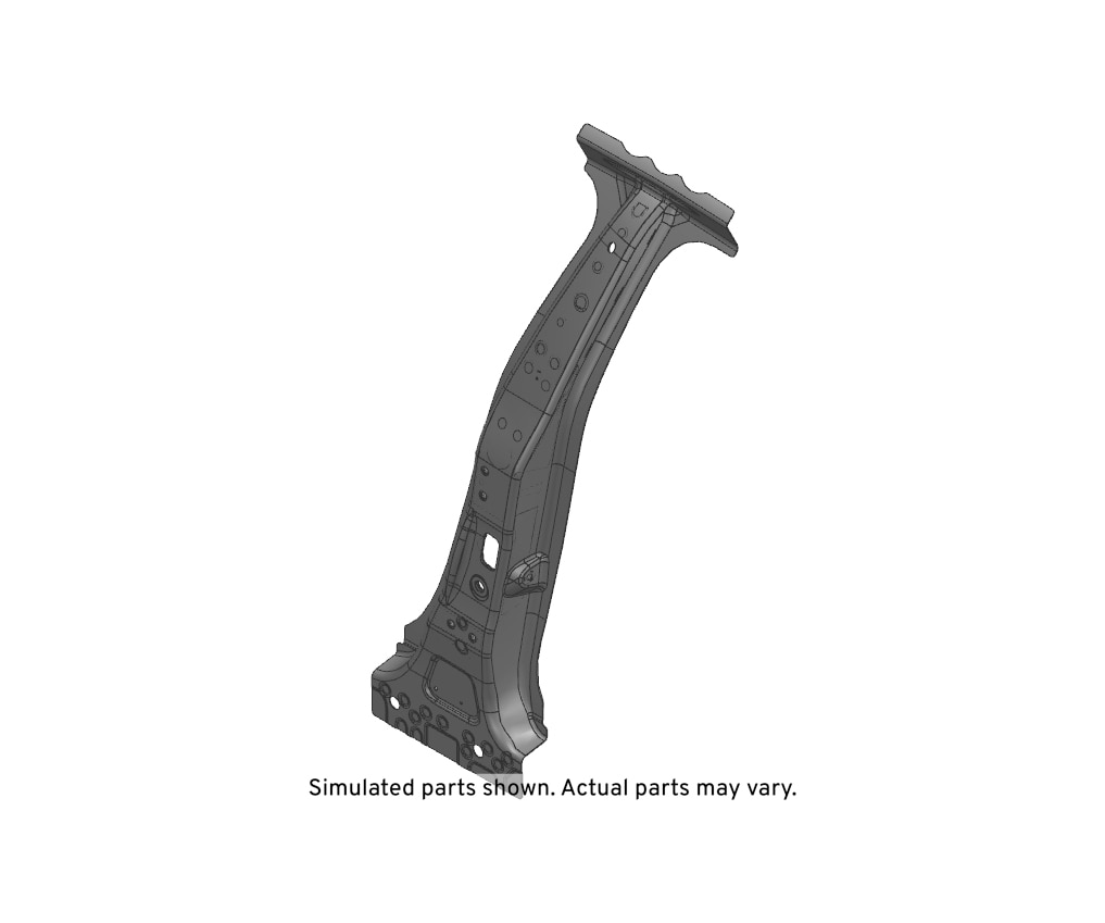 GM Genuine Parts Driver Side B-Pillar Outer Panel Reinforcement