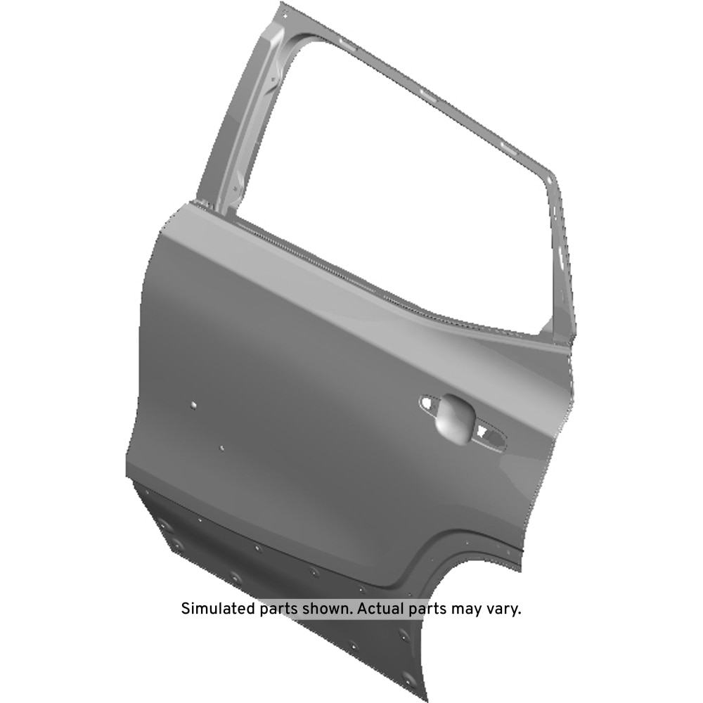 GM Genuine Parts Rear Driver Side Door