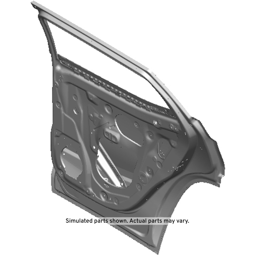 GM Genuine Parts Rear Passenger Side Door