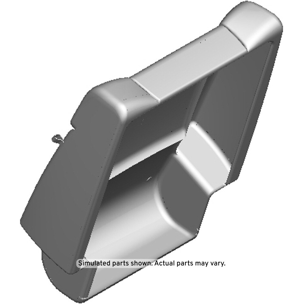 GM Genuine Parts Parchment Rear Driver Side Seat Back Cover