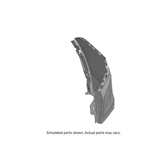 GM Genuine Parts Rear Passenger Side Upper Bumper Cover