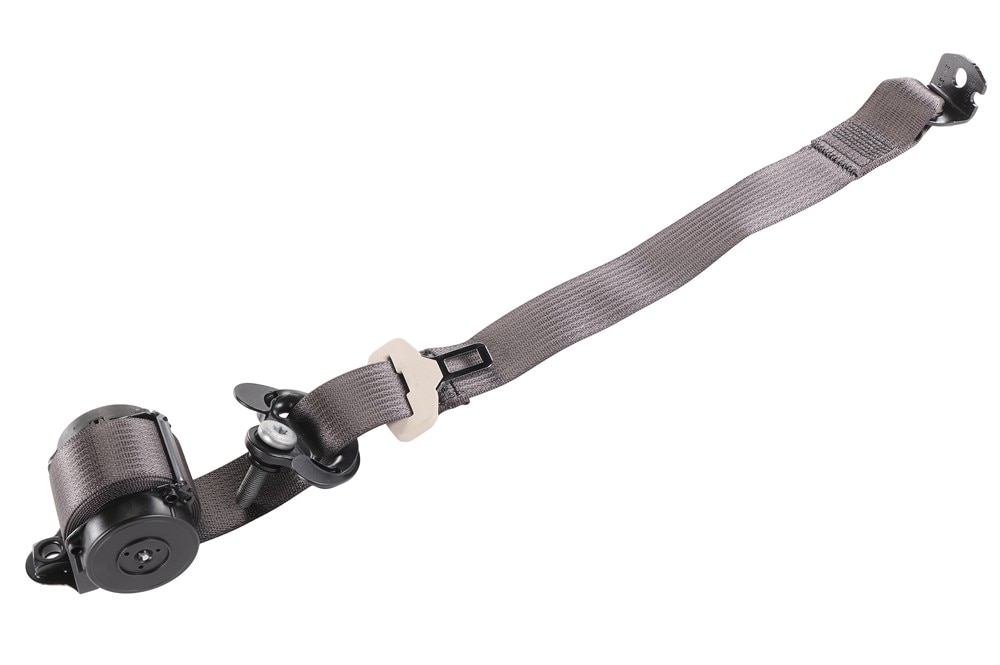 GM Genuine Parts Cocoa Rear Driver Side Seat Belt Retractor