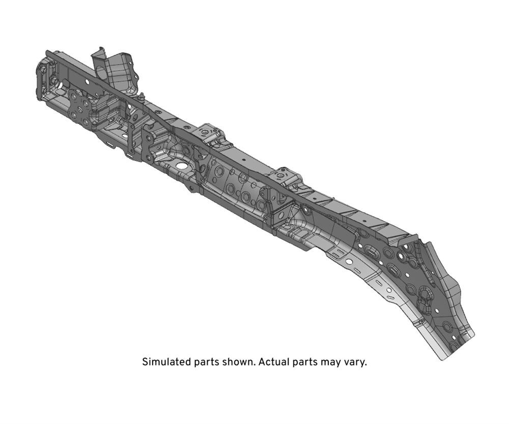 GM Genuine Parts Driver Side Front Compartment Inner Side Rail