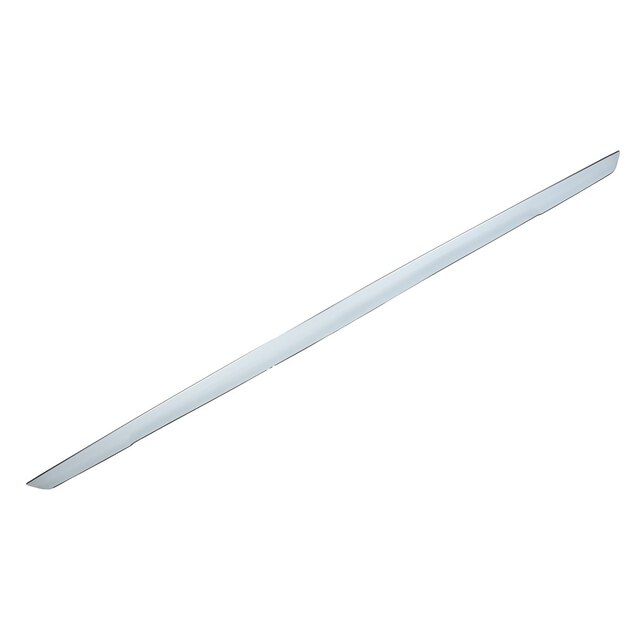 GM Genuine Parts Galvano Silver Hood Front Molding