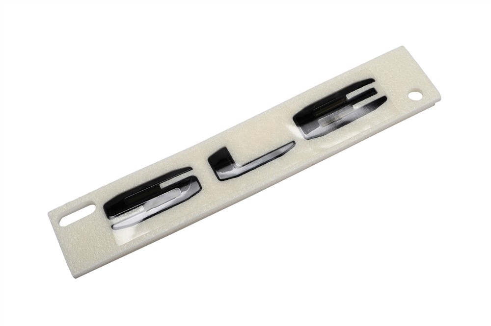 GM Genuine Parts Black C/Pillar Trim Level Name Plate