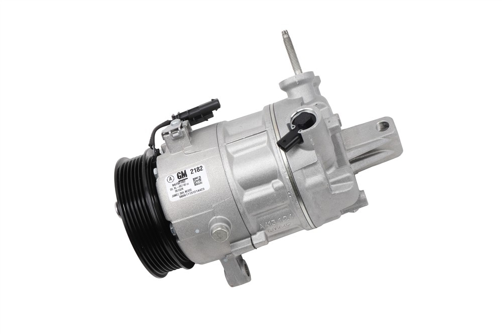 GM Genuine Parts Air Conditioning Compressor Kit with Stud, Valve, Plug, and Oil