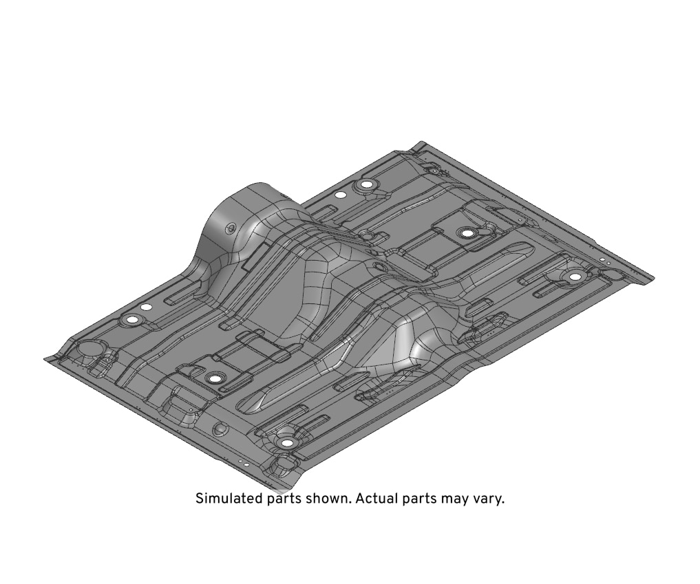 GM Genuine Parts Front Floor Panel