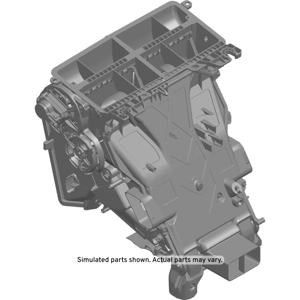 GM Genuine Parts Air Conditioning Evaporator and Blower Case