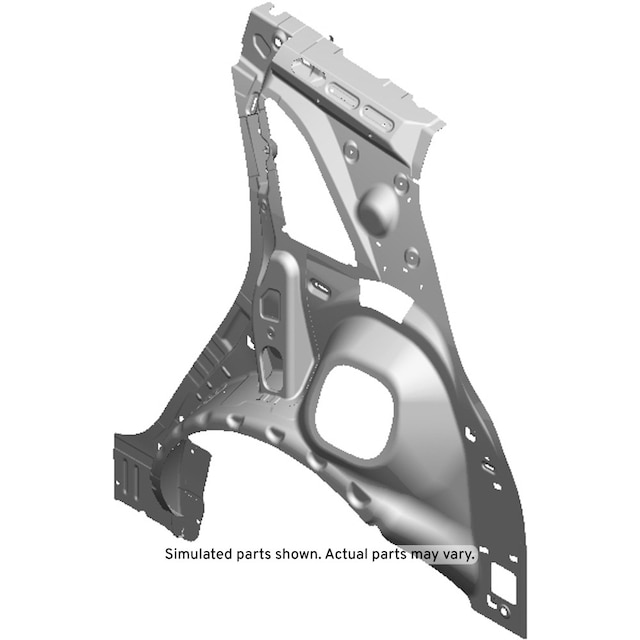 GM Genuine Parts Driver Side Quarter Inner Panel