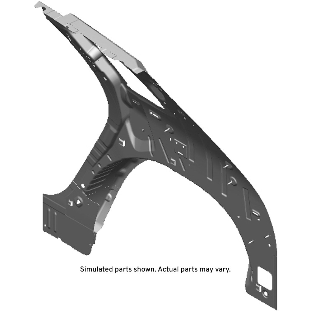 GM Genuine Parts Passenger Side Quarter Inner Panel