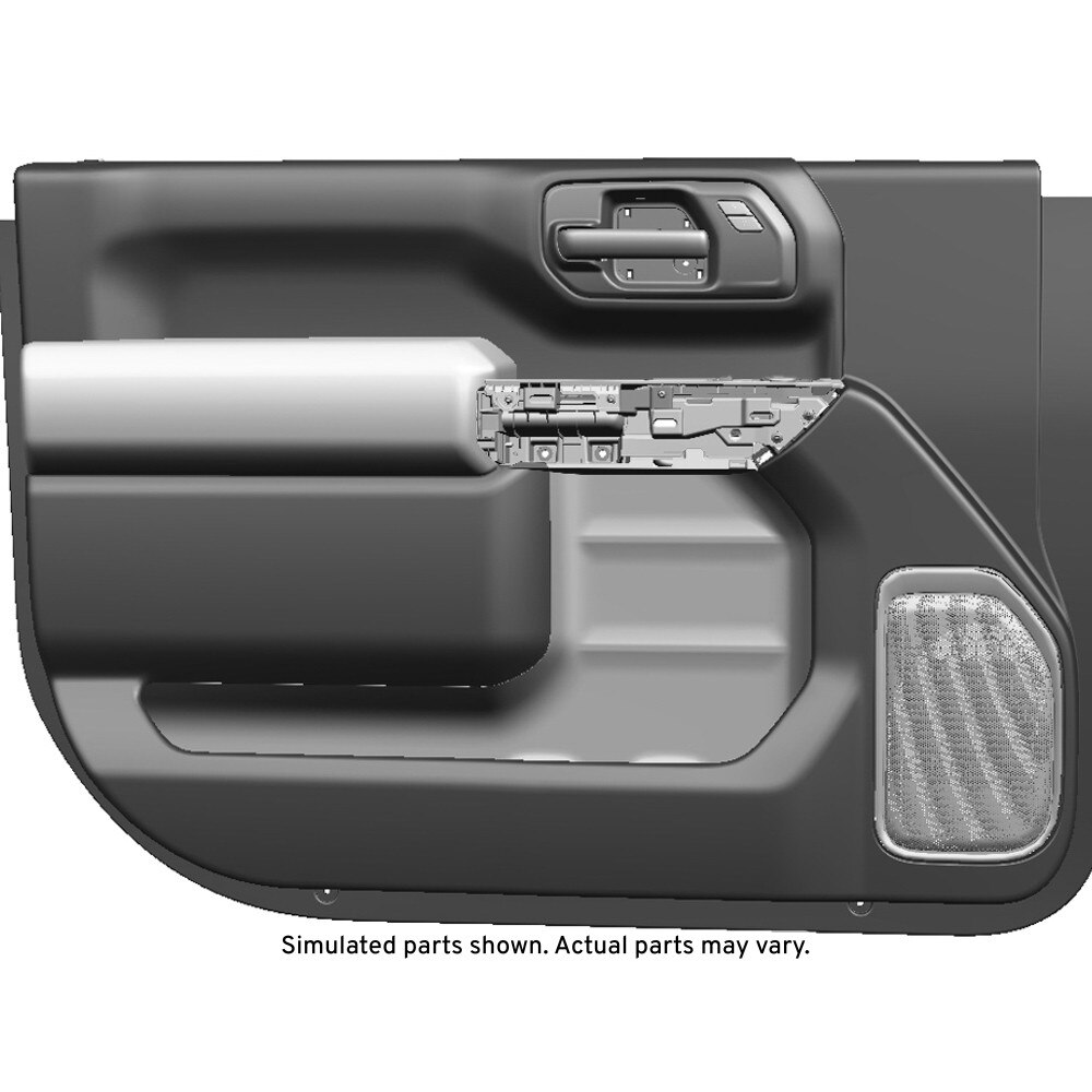 GM Genuine Parts Gideon Front Driver Side Door Interior Trim Panel