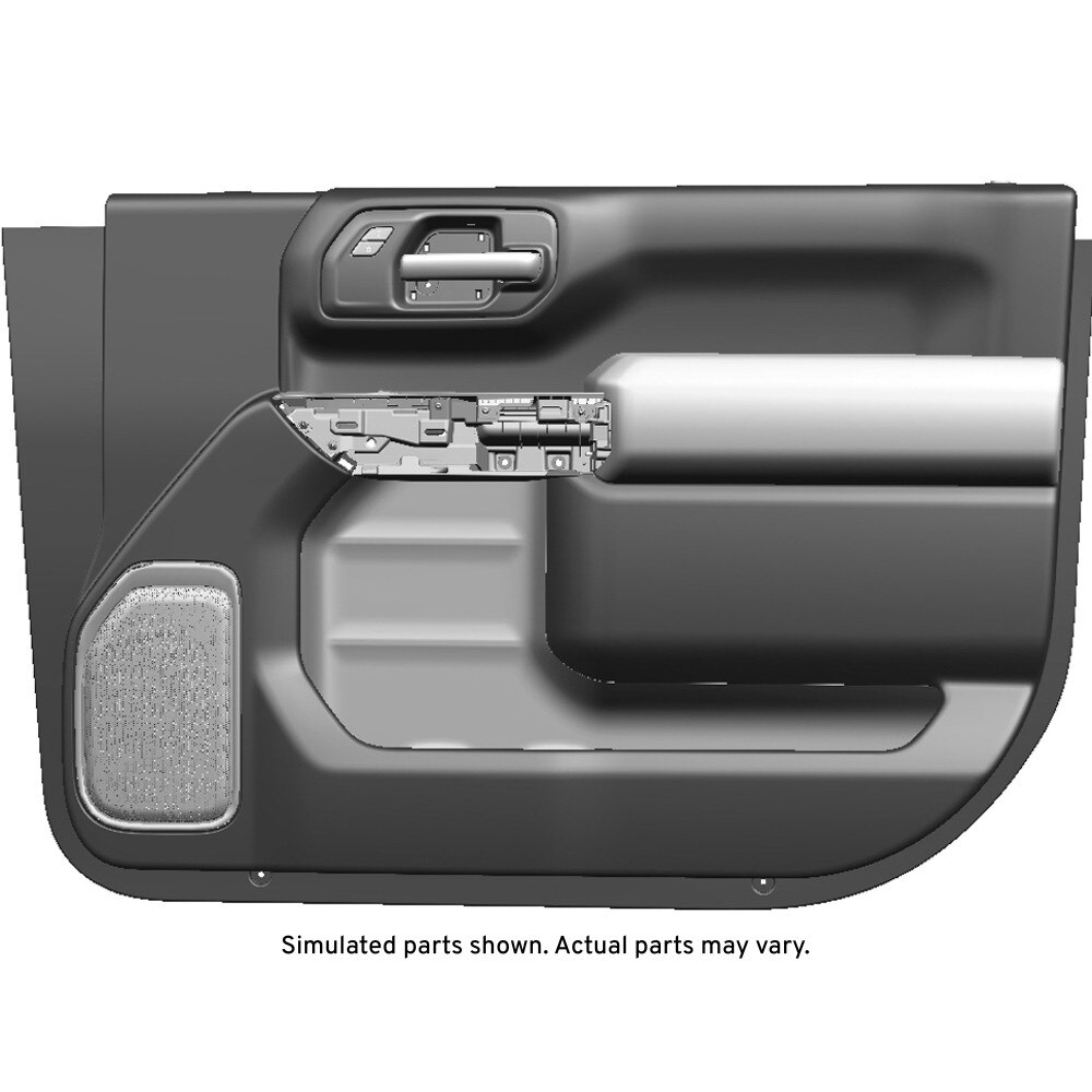 GM Genuine Parts Gideon Front Passenger Side Door Interior Trim Panel