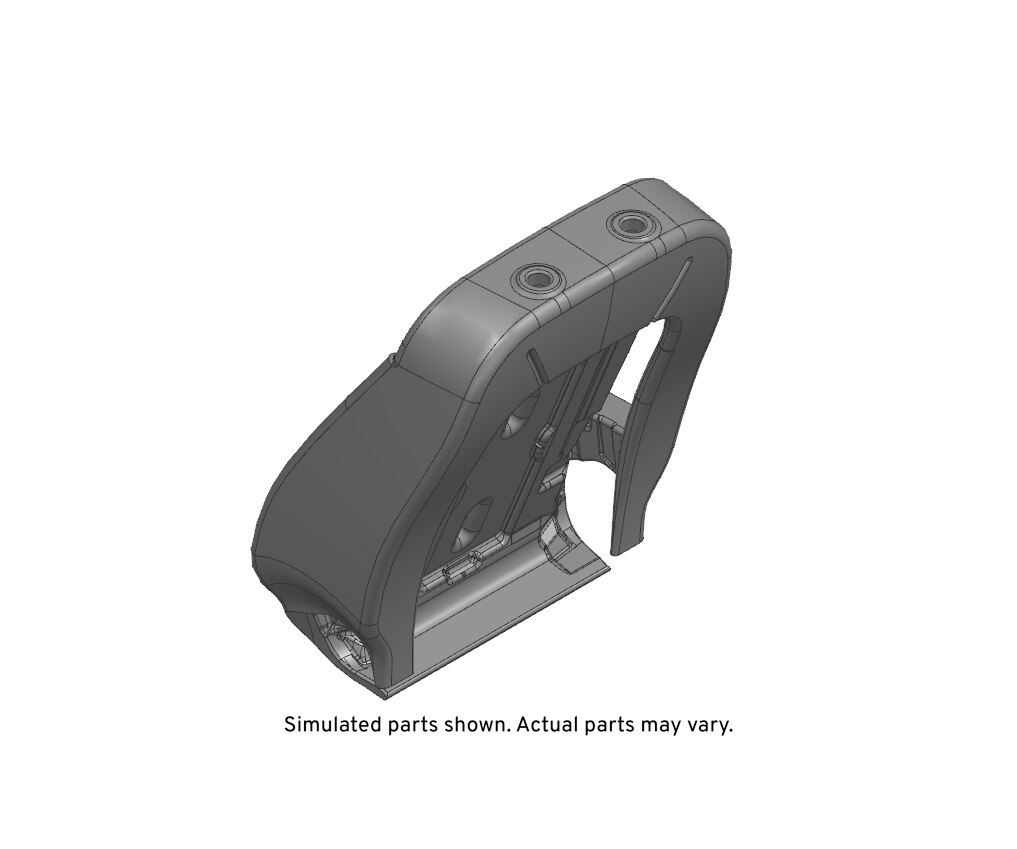 GM Genuine Parts Front Passenger Side Seat Back Pad