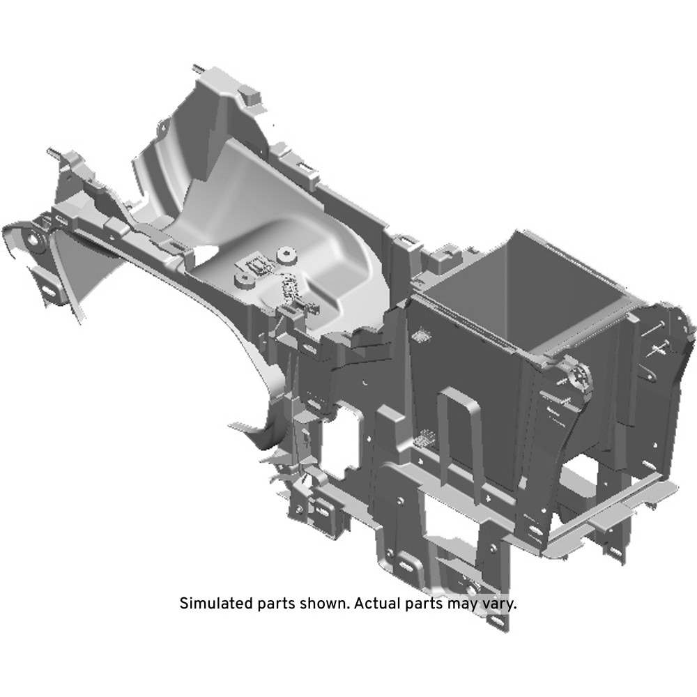 GM Genuine Parts Black Front Floor Console Carrier