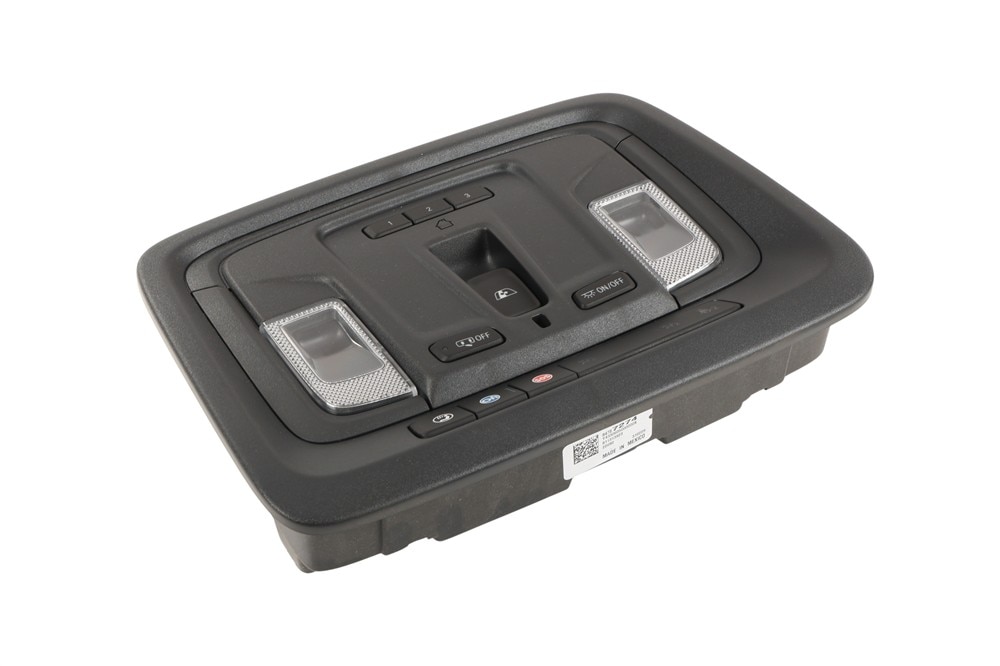 GM Genuine Parts Jet Black Roof Console