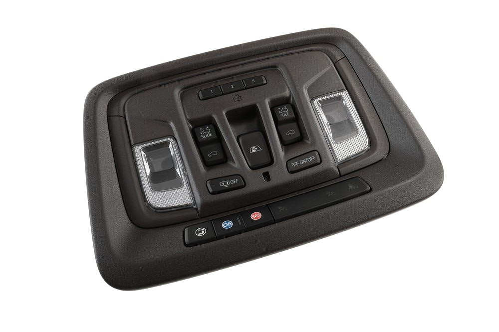 GM Genuine Parts Very Dark Atmosphere Roof Console