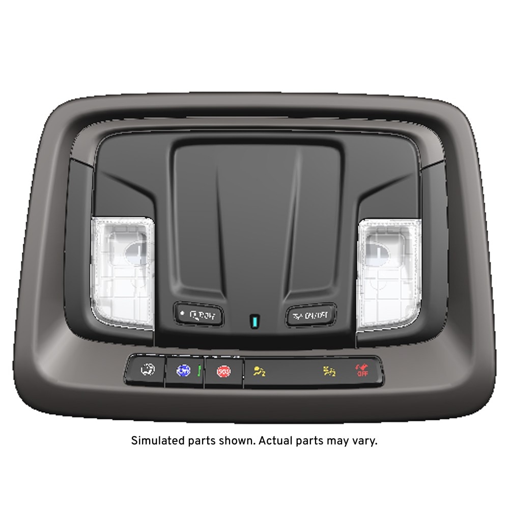 GM Genuine Parts Jet Black Roof Console