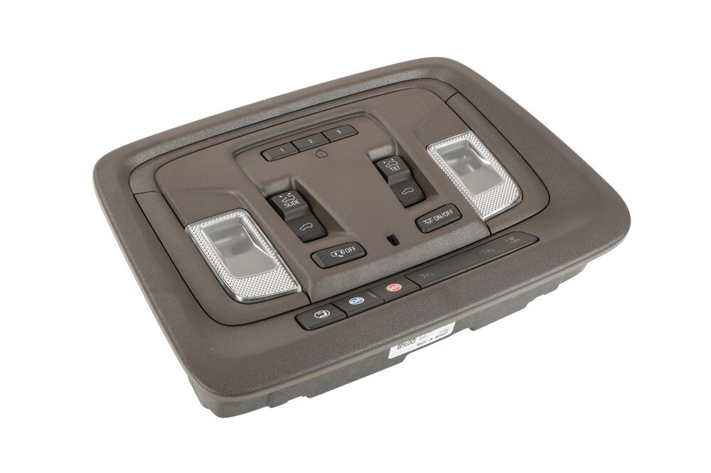 GM Genuine Parts Very Dark Atmosphere Roof Console