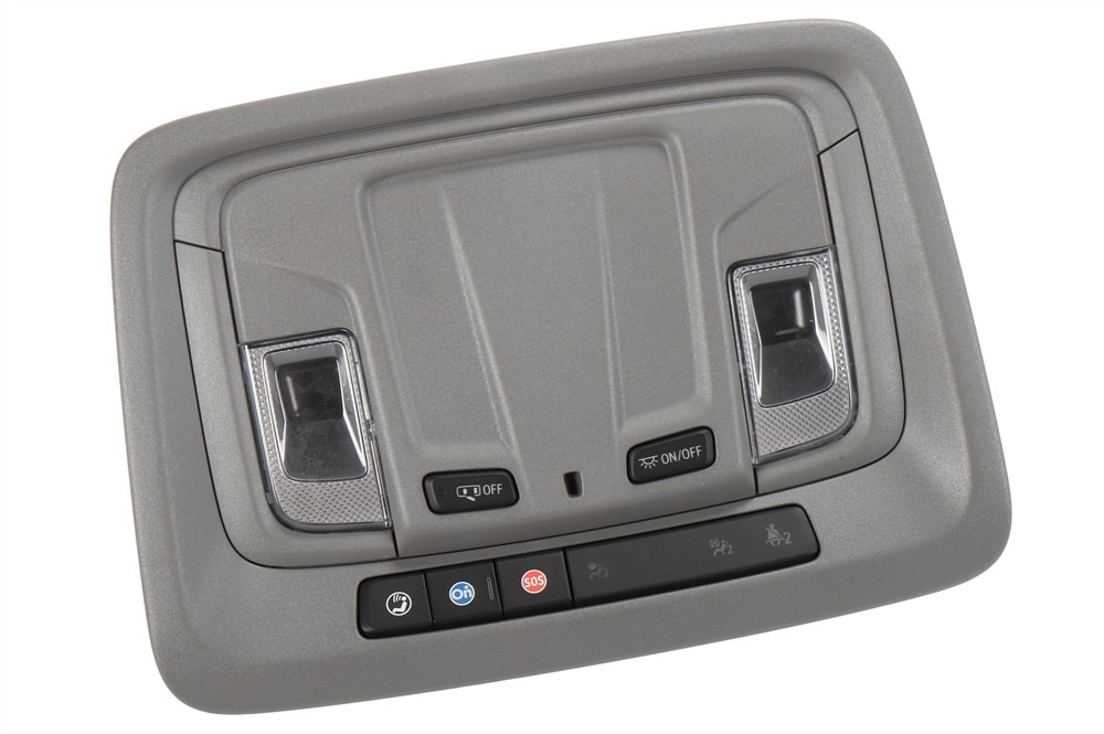 GM Genuine Parts Dark Ash Gray Roof Console