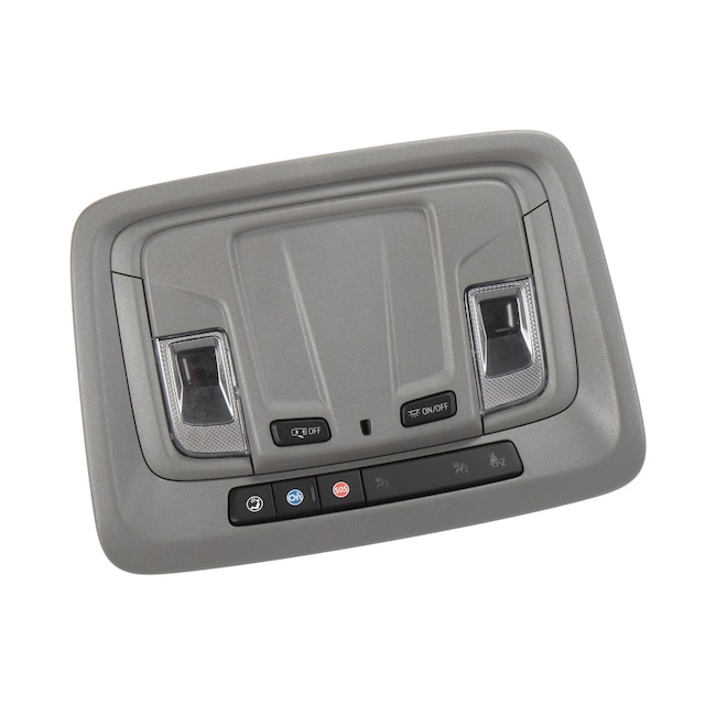 GM Genuine Parts Dark Ash Gray Roof Console