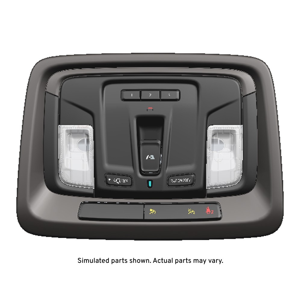 GM Genuine Parts Very Dark Atmosphere Roof Console