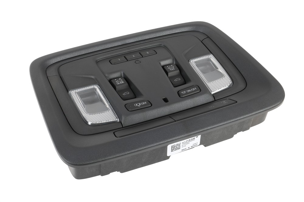 GM Genuine Parts Jet Black Roof Console