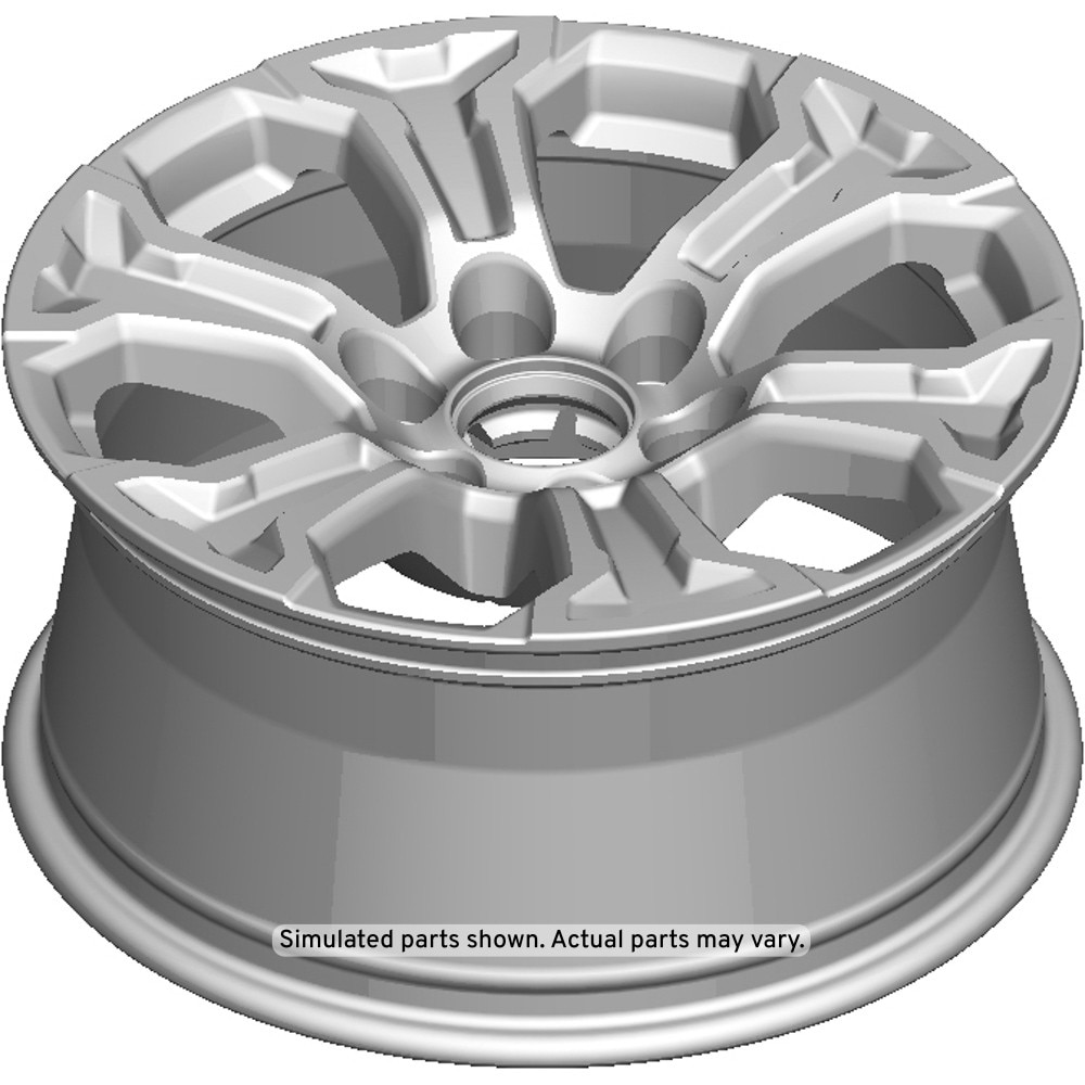 GM Genuine Parts 18x8.5in Aluminum Front and Rear Wheel