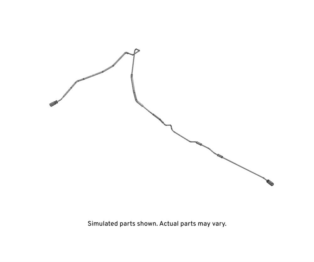 GM Genuine Parts Rear Passenger Side Forward Brake Pipe