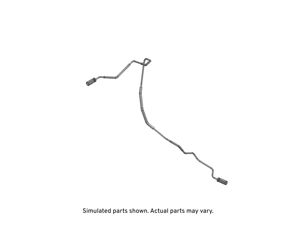 GM Genuine Parts Rear Driver Side Forward Brake Pipe