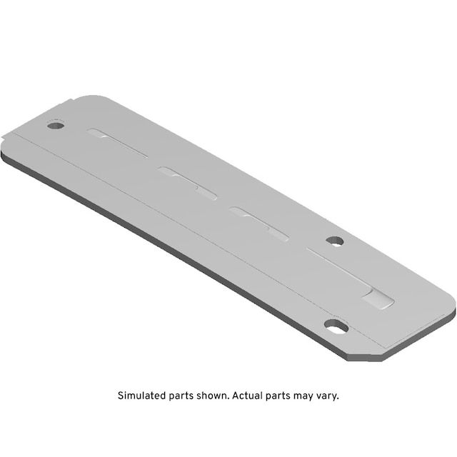 GM Genuine Parts Galvano Silver Passenger Side Liftgate Engine Name Plate