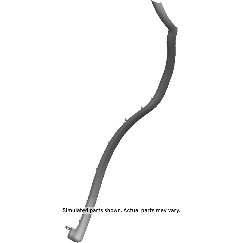 GM Genuine Parts Rear Passenger Side Door Rear Auxiliary Weatherstrip
