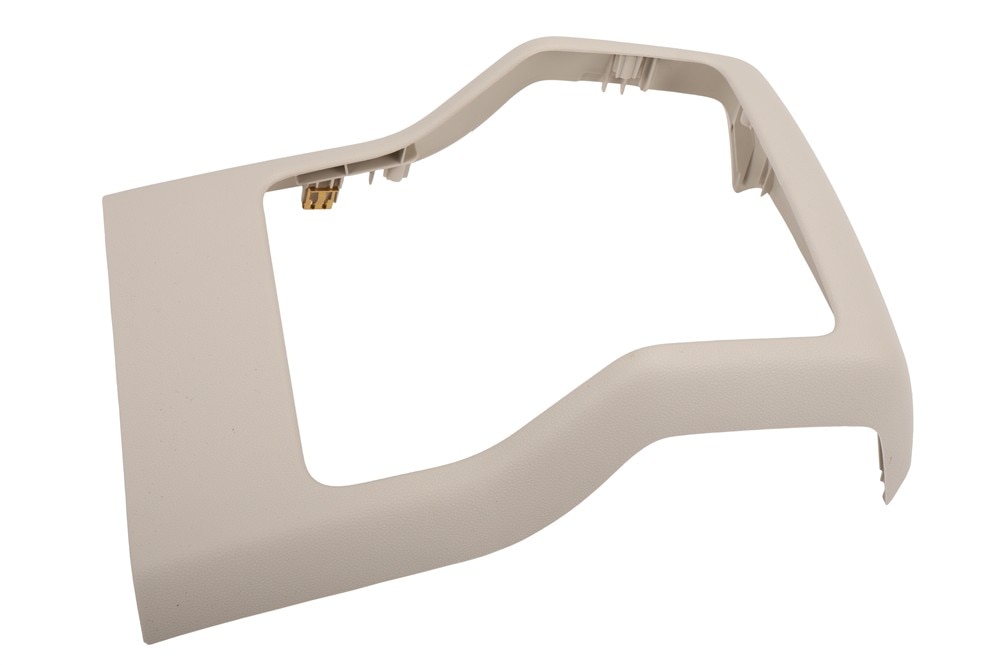 GM Genuine Parts Beige Front Floor Console Rear Trim Panel