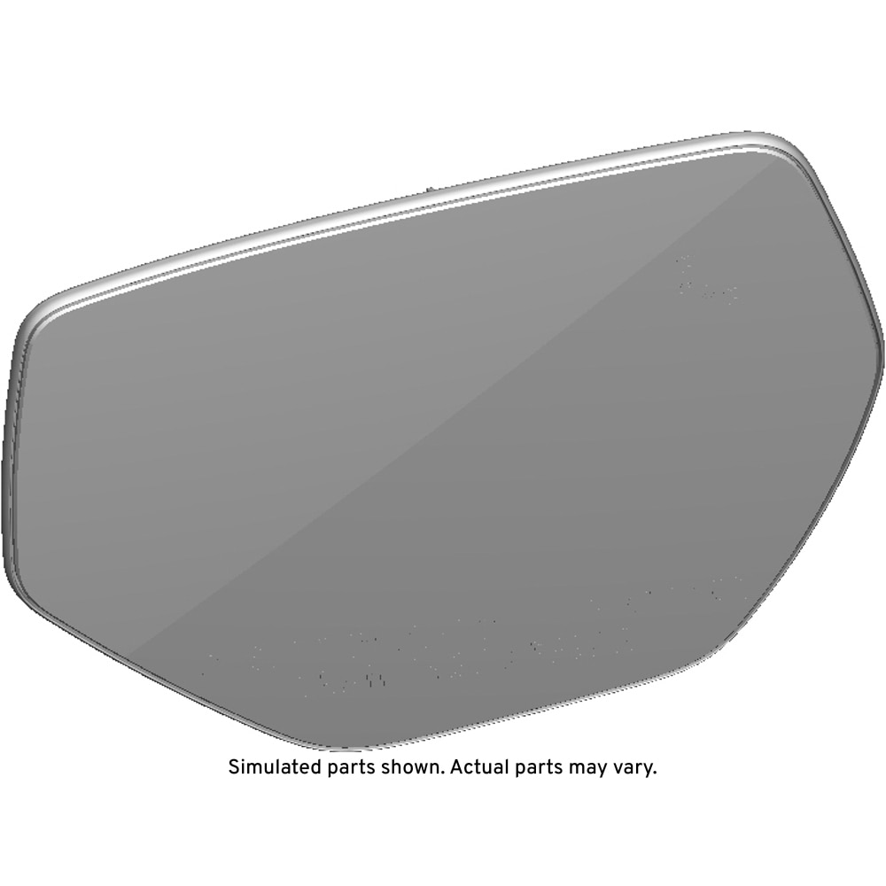 GM Genuine Parts Passenger Side Door Mirror Glass