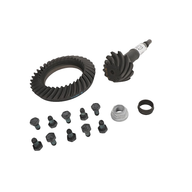GM Genuine Parts Differential Ring and Pinion Gear Kit with Spacer, Nut, and Bolts