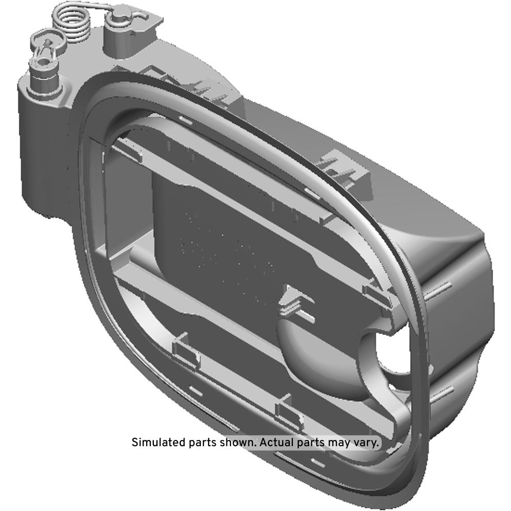 GM Genuine Parts Fuel Tank Filler Pipe Housing