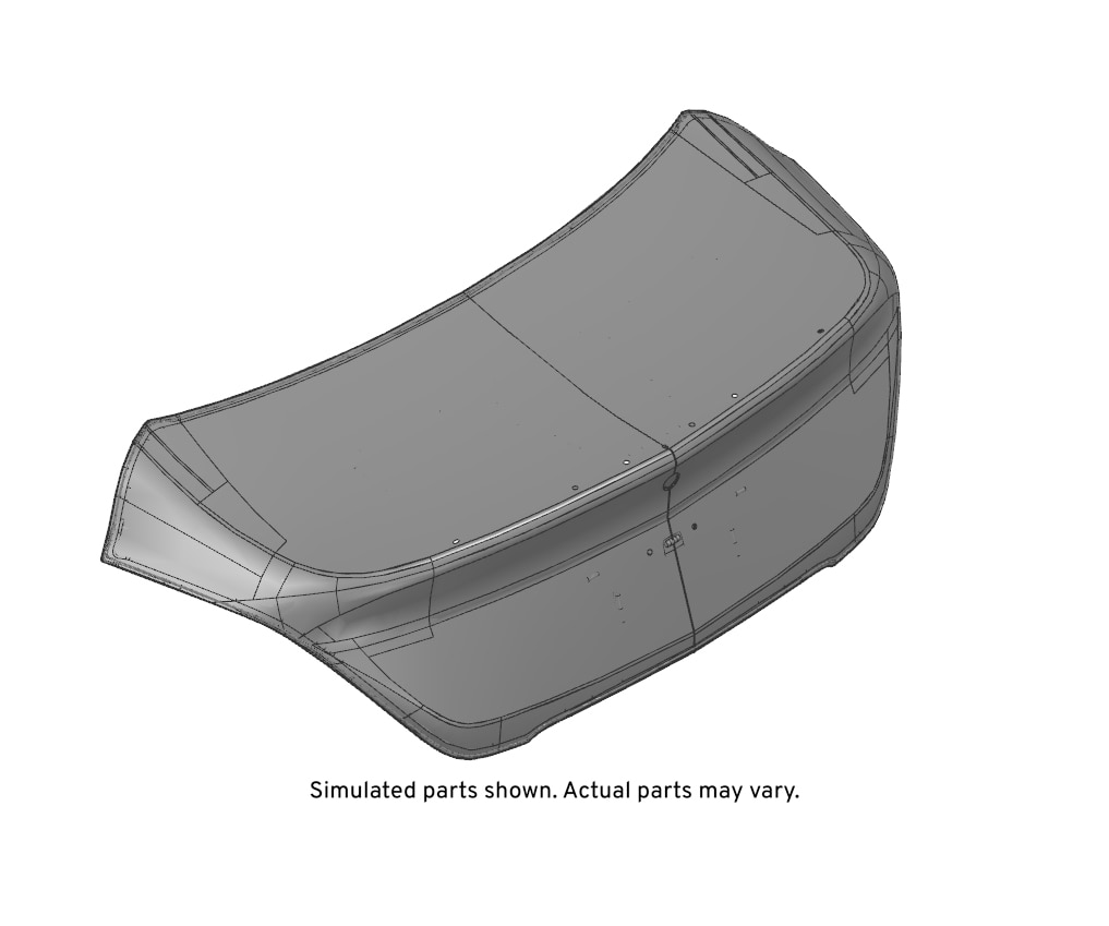 GM Genuine Parts Trunk Lid
