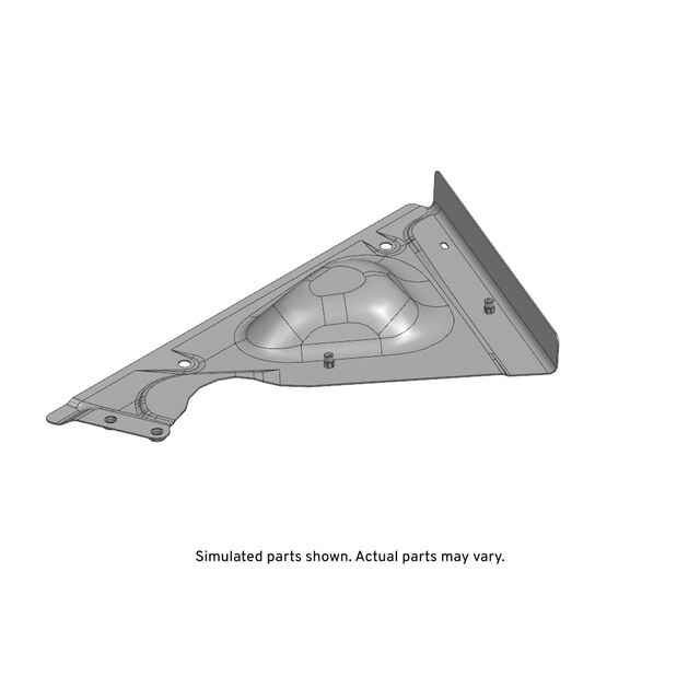 GM Genuine Parts Passenger Side Body Lock Pillar Reinforcement