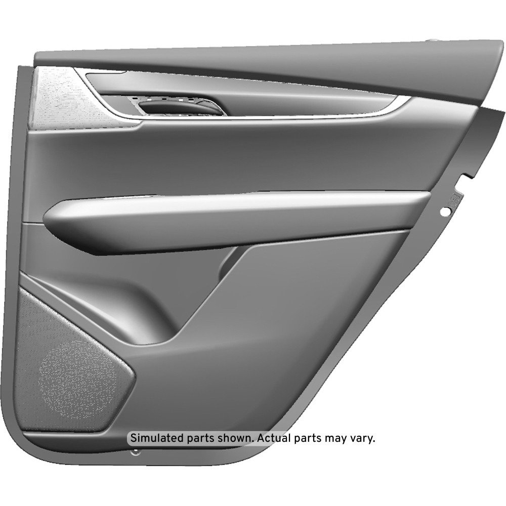 GM Genuine Parts Black Rear Passenger Side Door Trim