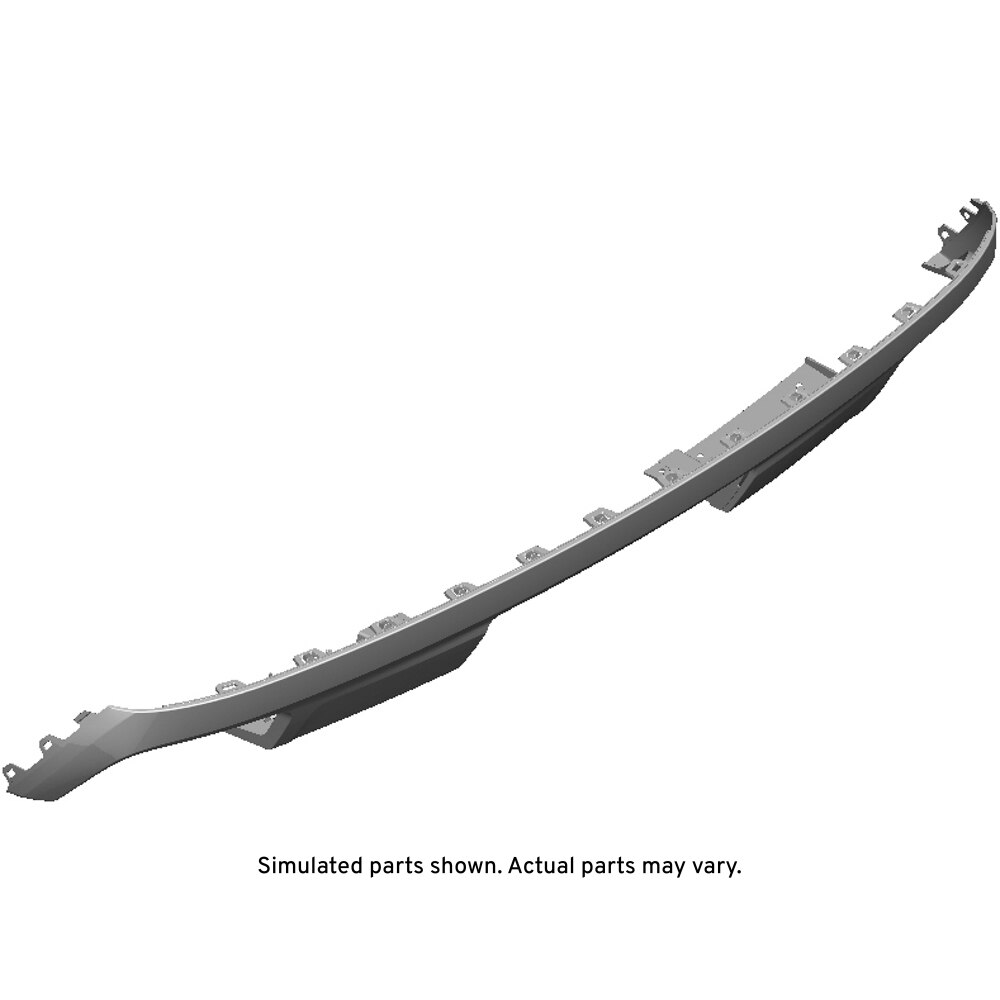 GM Genuine Parts Primed Rear Bumper Fascia Lower Skid Plate