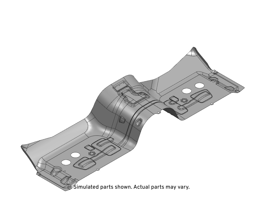 GM Genuine Parts Dash Lower Extension Panel