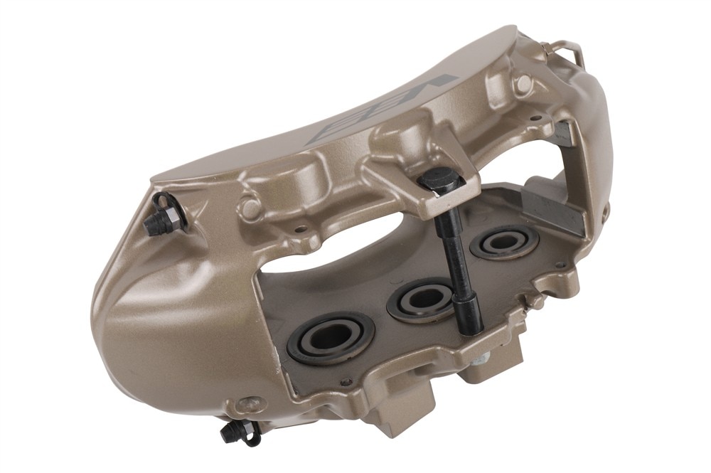 GM Genuine Parts Technical Bronze Front Passenger Side Brake Caliper without Pads and Bracket