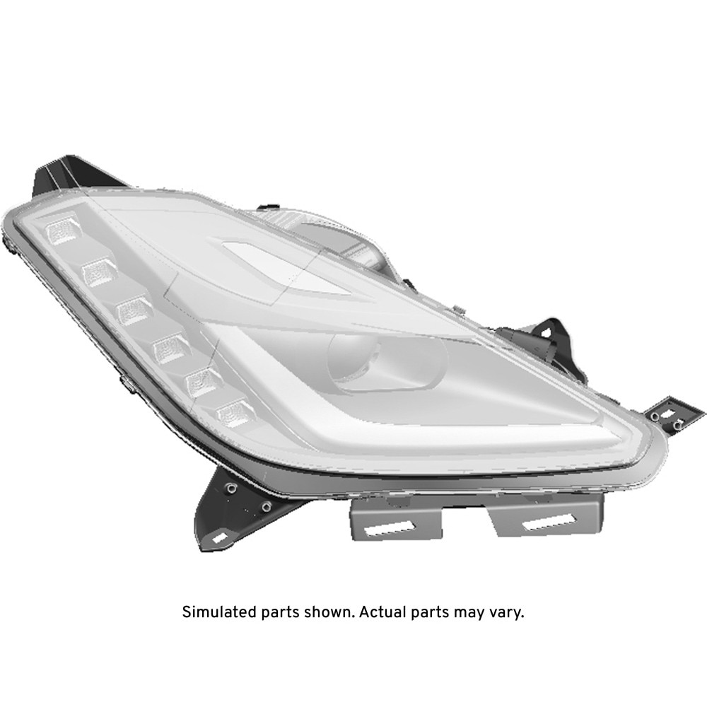 GM Genuine Parts HID Passenger Side Headlamp