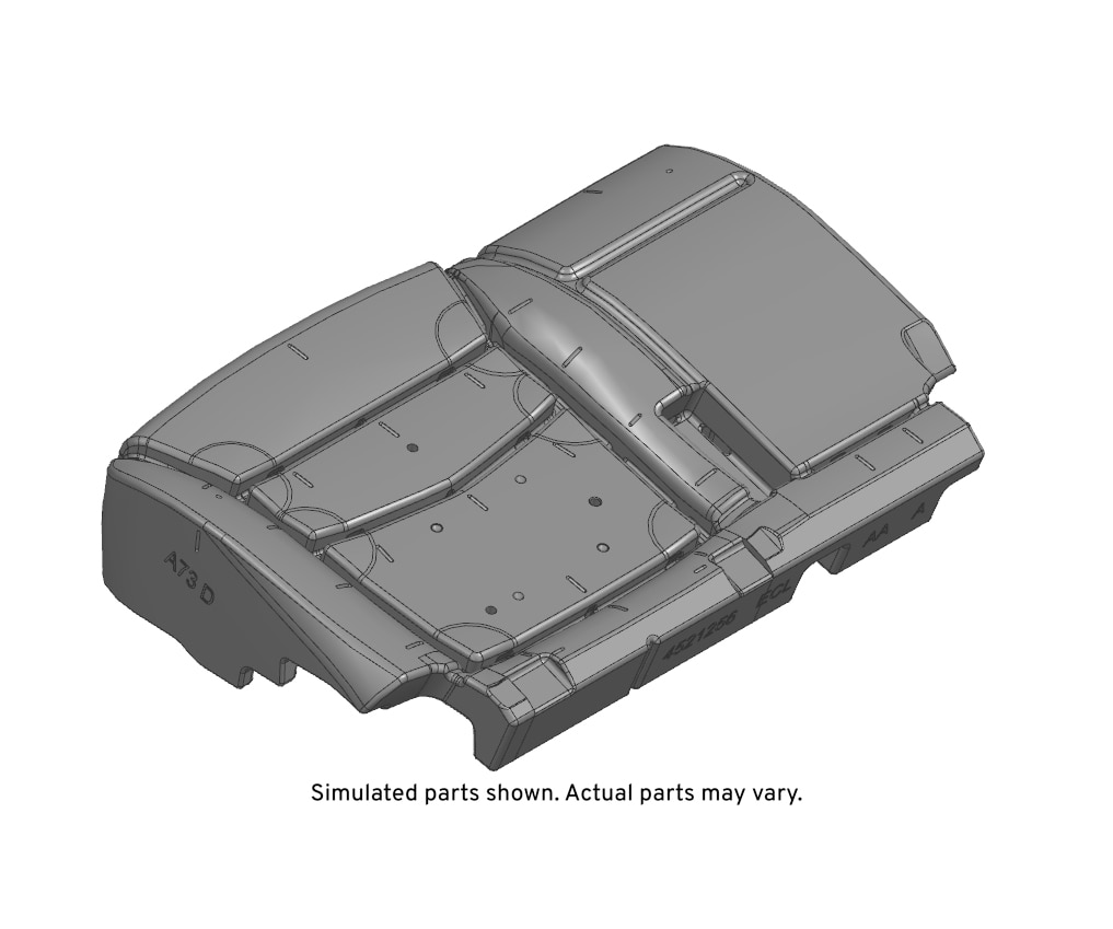 GM Genuine Parts Rear Driver Side Seat Cushion Pad