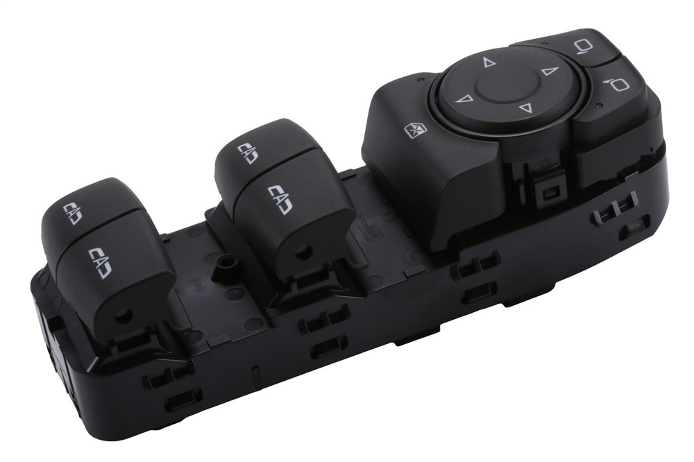 GM Genuine Parts Jet Black Front Driver Side Door Window Control Switch