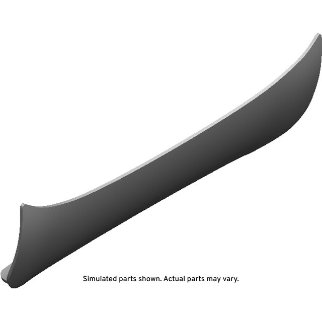GM Genuine Parts Dark Titanium Front Seat Back Rear Lower Cover