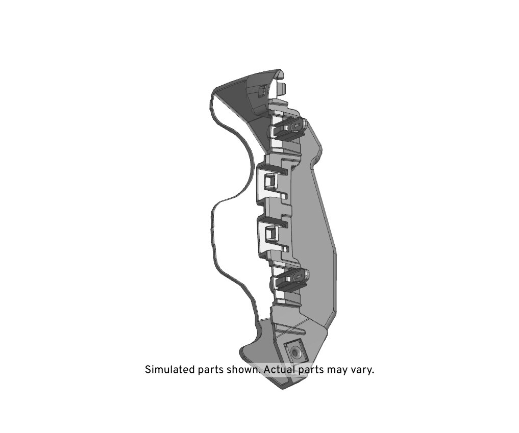 GM Genuine Parts Driver Side Front Bumper Fascia Guide
