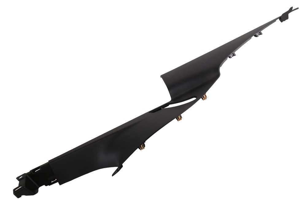 GM Genuine Parts Black Rear Passenger Side Window Trim Panel