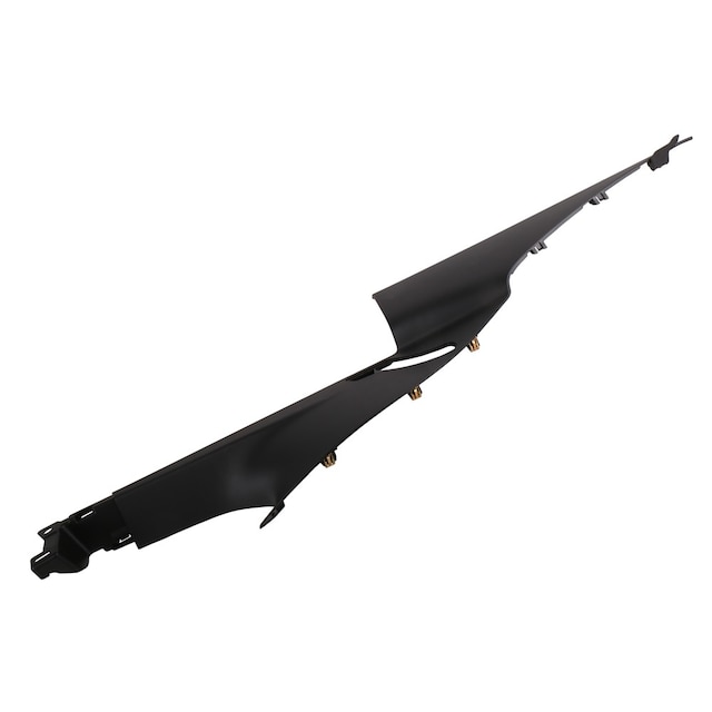 GM Genuine Parts Black Rear Passenger Side Window Trim Panel