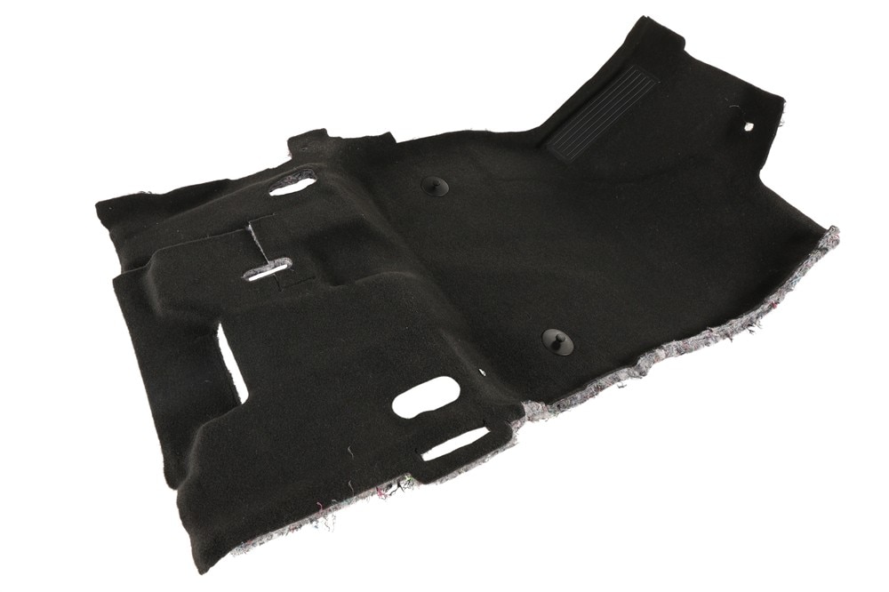 GM Genuine Parts Black Front Driver Side Floor Panel Carpet